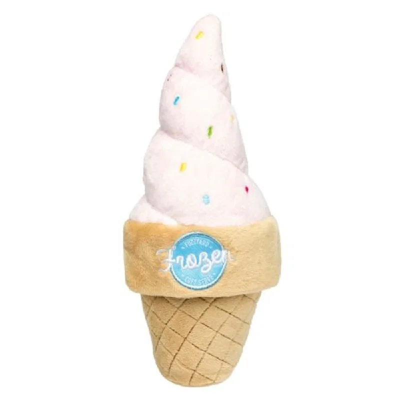 15% OFF: FuzzYard Soft Serve Ice Cream Dog Plush Toy