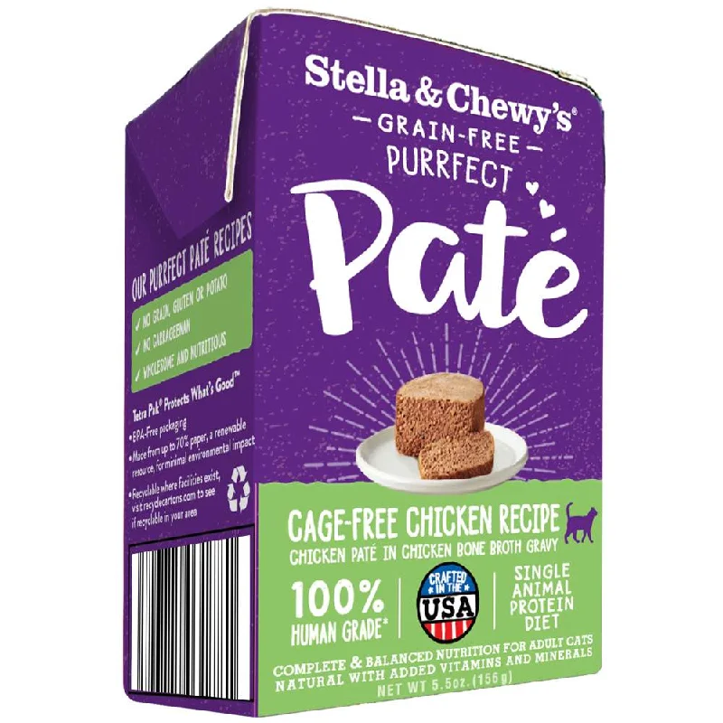 2 FOR $12: Stella & Chewy’s Purrfect Pate Cage-Free Chicken Wet Cat Food 5.5oz