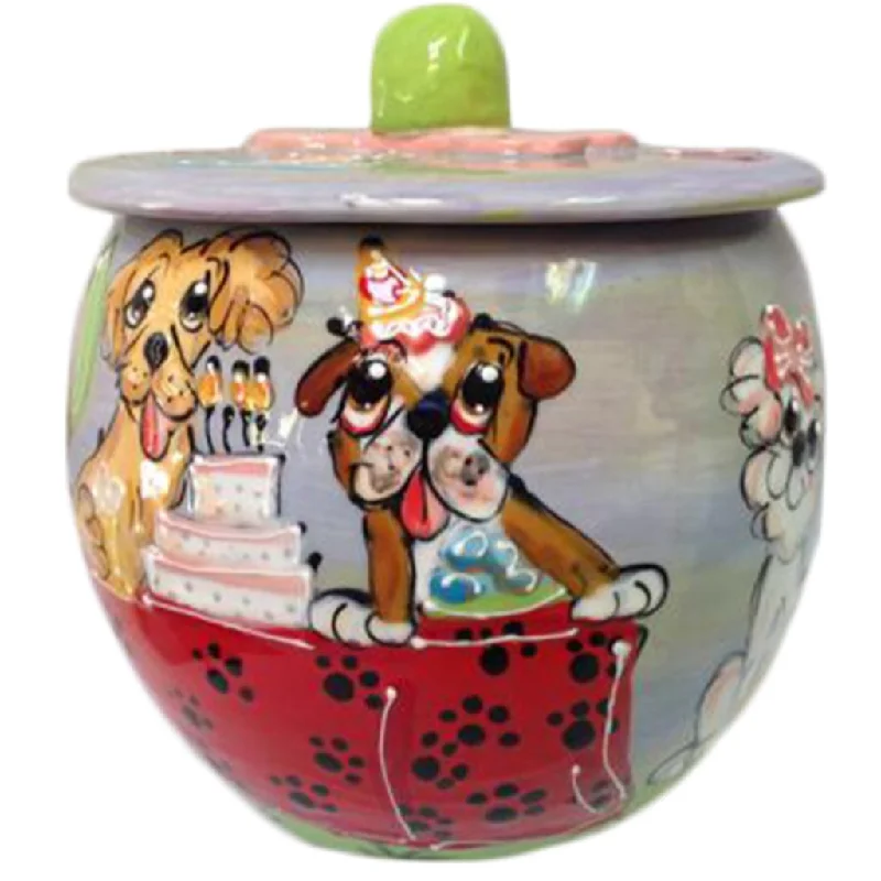 Bulldog 1 Dog Treat Jar