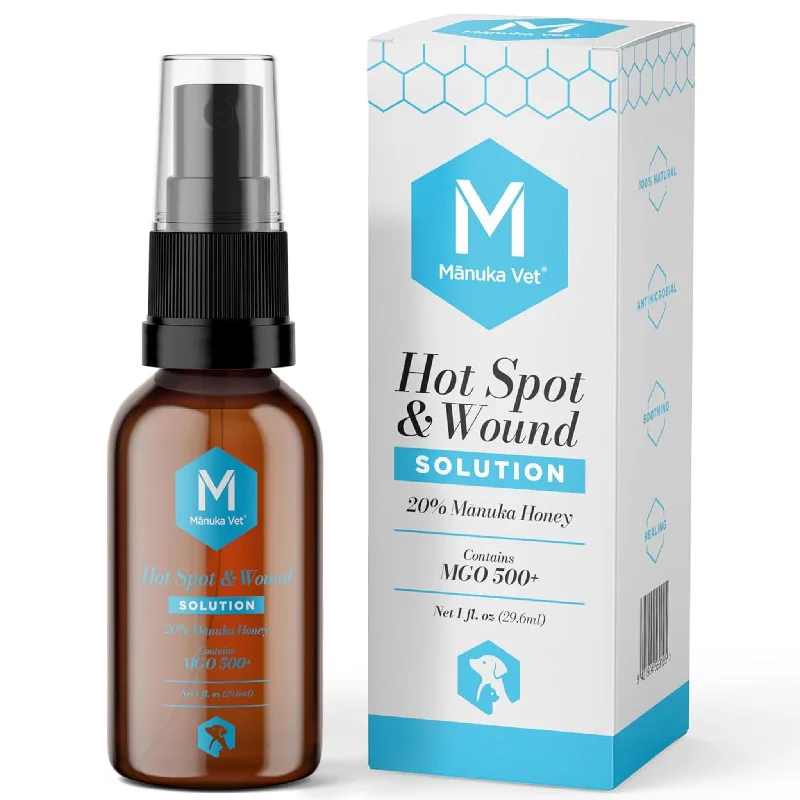 Manuka Vet Hot Spot & Wound Solution 1 oz