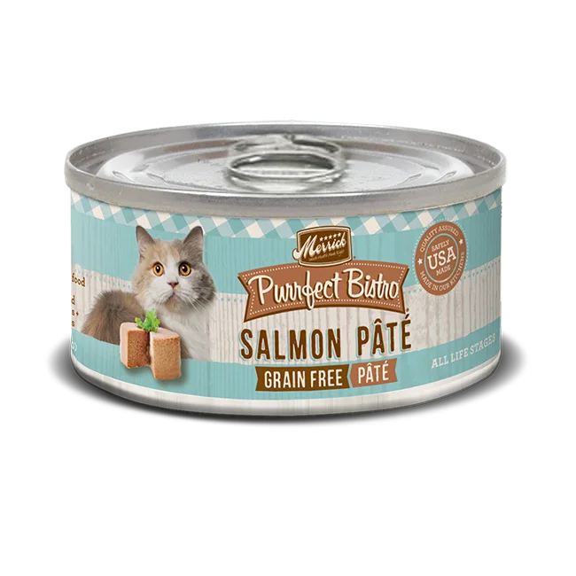 Merrick Purrfect Bistro Salmon Pate Wet Cat Food