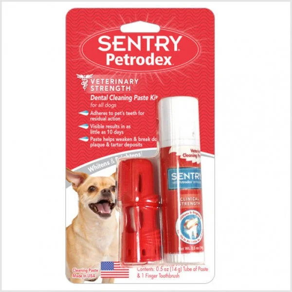 Sentry Petrodex Dental Cleaning Paste Kit for all Dogs