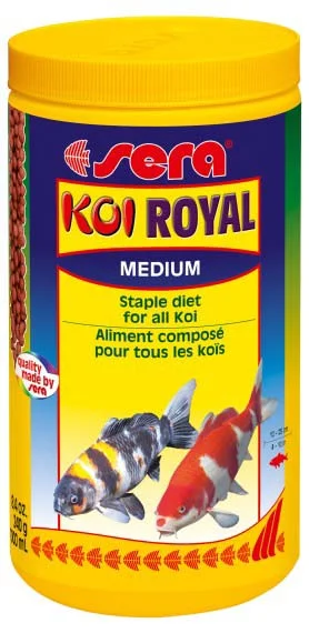 SERA KOI ROYAL MEDIUM Hrană pentru crapi Koi de talie medie 1000ml