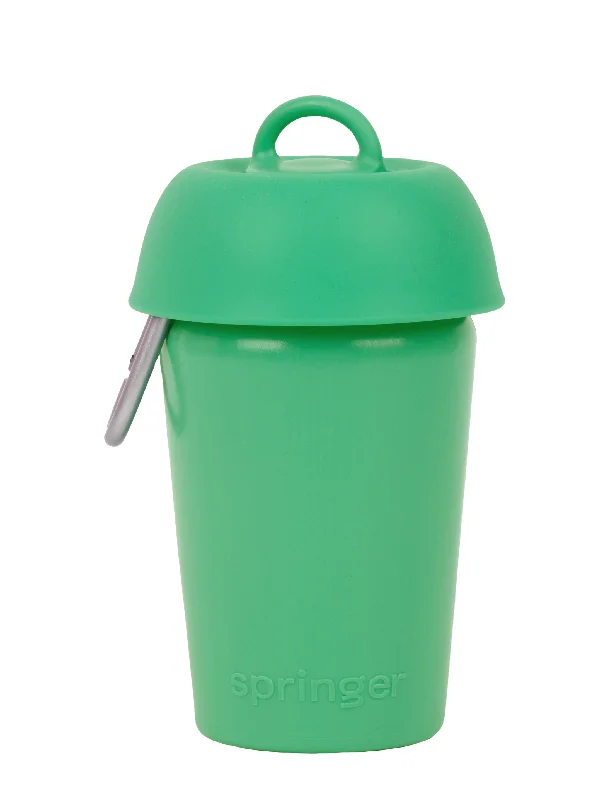 Springer Pets Flip Dog Travel Bottle Springer Green 590ml